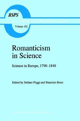 Cover for Romanticism in science