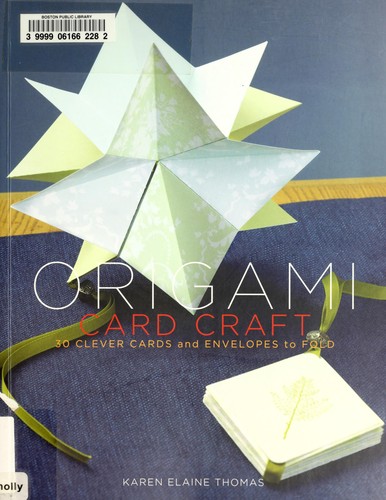 Cover for Origami Card Craft
