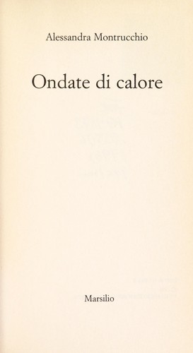 Cover for Ondate di calore