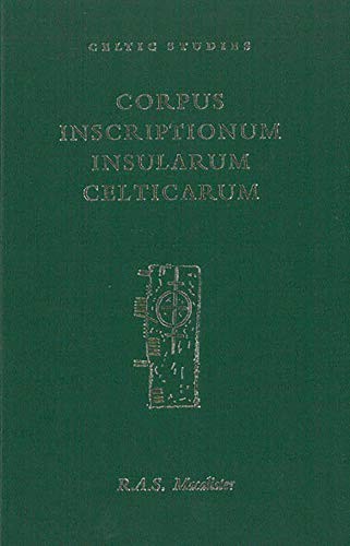 Cover for Corpus inscriptionum insularum celticarum
