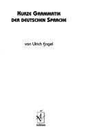 Cover for Kurze Grammatik Der Deutscehn Sprache