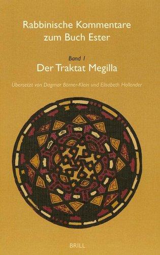 Cover for Rabbinische Kommentare Zum Buch Ester; Band 1