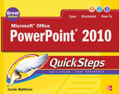 Cover for Microsoft Office PowerPoint 2010 QuickSteps