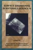 Cover for Surface engineering in materials science III