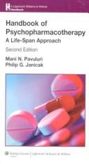 Cover for Handbook of Psychopharmacotherapy