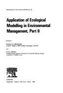 Cover for Application of Ecological Modelling in Environmental Management, Part B (Application of Ecological Modelling in Environmental Managem)
