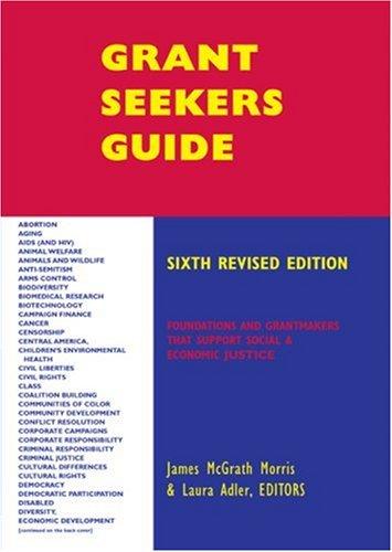 Cover for Grant seekers Guide