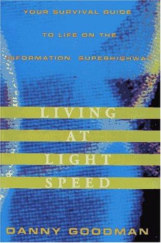Cover for Living at light speed