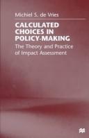 Cover for Calculated choices in policy-making
