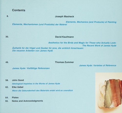 Cover for James Hyde