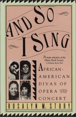 Cover for And so I sing