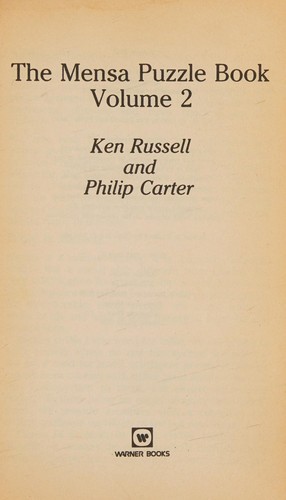 Cover for Mensa Puzzle Book