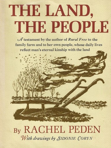 Cover for The land, the people.