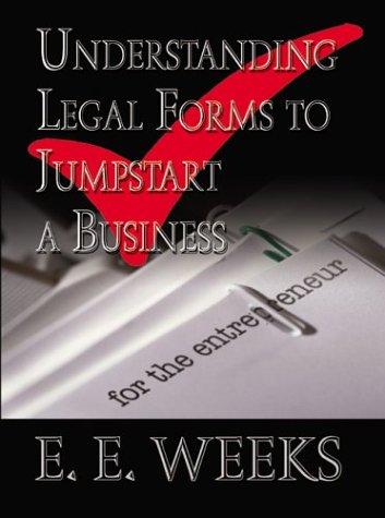 Cover for Understanding Legal Forms to Jumpstart a Business