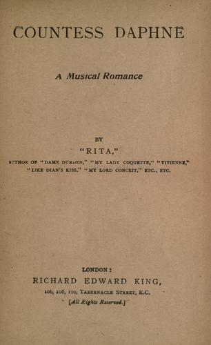 Cover for Countess Daphne