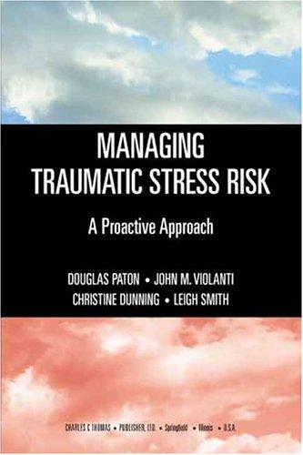Cover for Managing Traumatic Stress Risk