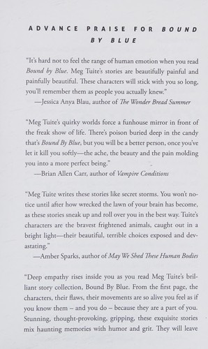 Cover for Bound by blue