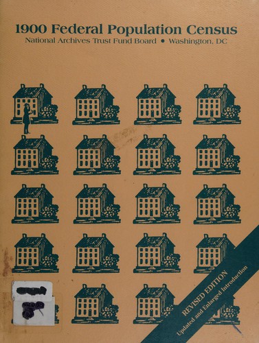Cover for The 1900 federal population census