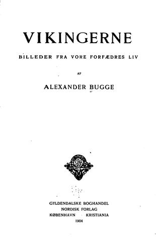 Cover for Vikingerne
