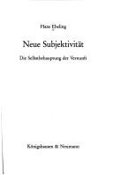 Cover for Neue Subjektivität