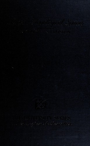 Cover for Linear topological spaces