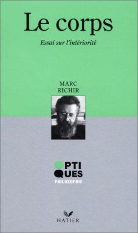 Cover for Le corps
