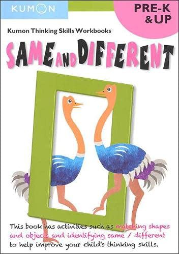 Cover for Pre-K Same & Different