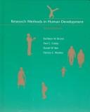 Cover for Research Methods in Human Development