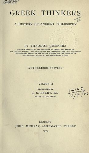 Cover for Indian philosophy