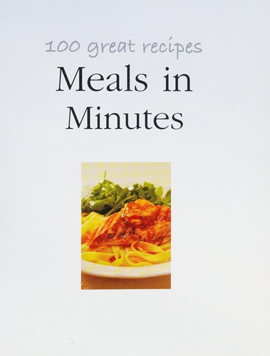 Cover for Meals in minutes