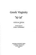Cover for Greek virginity