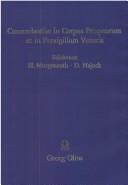 Cover for Concordantiae in Corpus Priapeorum et in Pervigilium Veneris