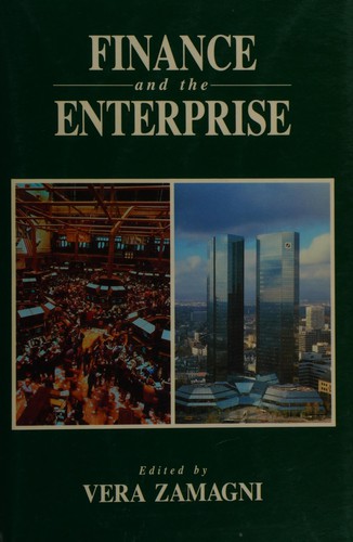 Cover for Finance and the Enterprise