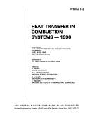 Cover for Heat transfer in combustion systems, 1990