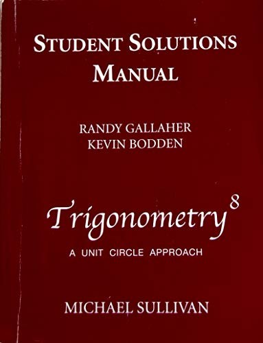 Cover for Trigonometry