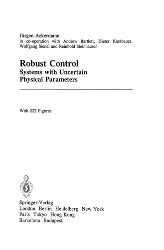 Cover for Robust Control