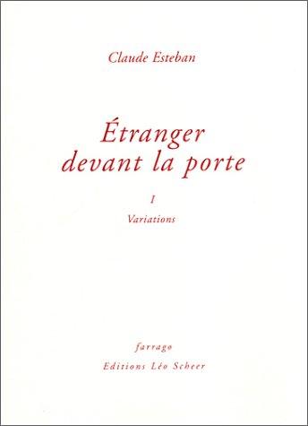 Cover for Etranger devant la porte, tome I 
