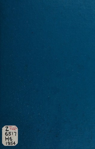 Cover for Bibliography of European literature