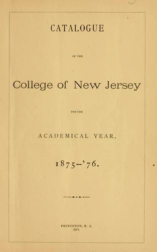 Cover for General catalogue, 1746-1906.