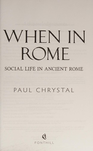 Cover for When in Rome