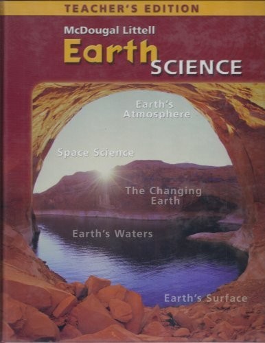 Cover for McDougal Littell  Earth Science, Teacher's Edition