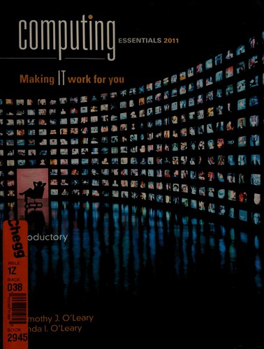 Cover for Computing essentials 2011