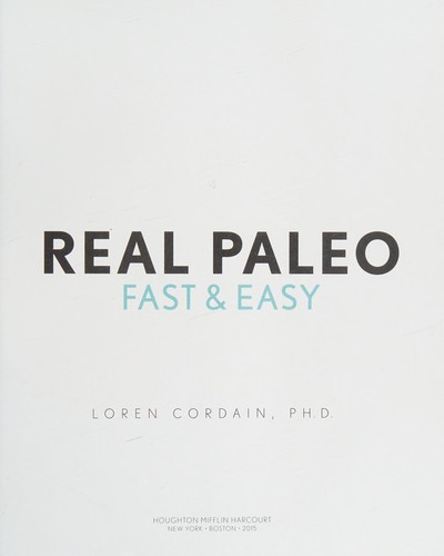 Cover for Real Paleo
