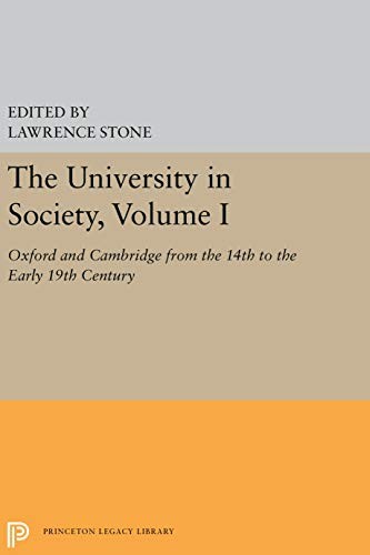 Cover for The University in society