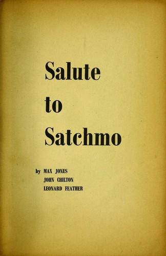 Cover for Salute to Satchmo