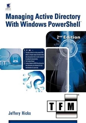 Cover for Managing Active Directory with Windows PowerShell