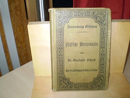 Cover for Physische Meereskunde