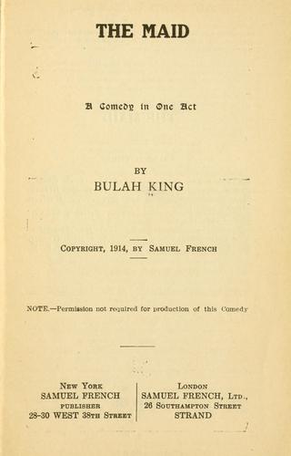 Cover for maid