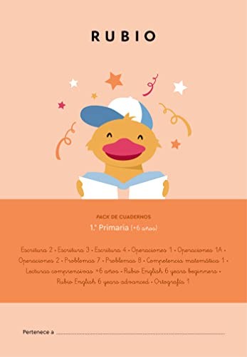 Cover for Pack de cuadernos 1.º de Primaria