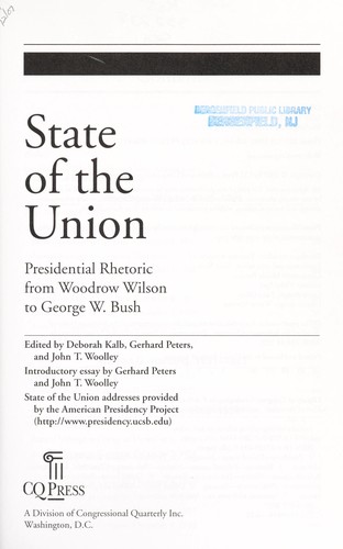 Cover for State of the union